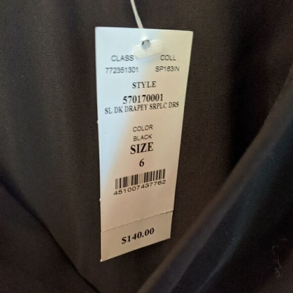 WHBM DRAPEY SURPLICE DRESSSTYLE: 570170001  - Picture 7 of 7